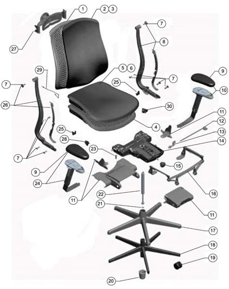 buy lumbar adjustment for herman miller aeron|herman miller chair parts diagram.